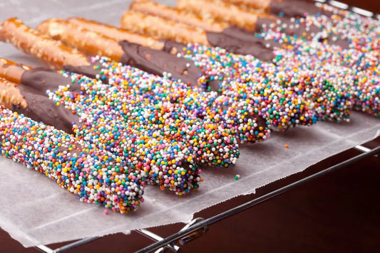 Chocolate Covered Pretzel Rods