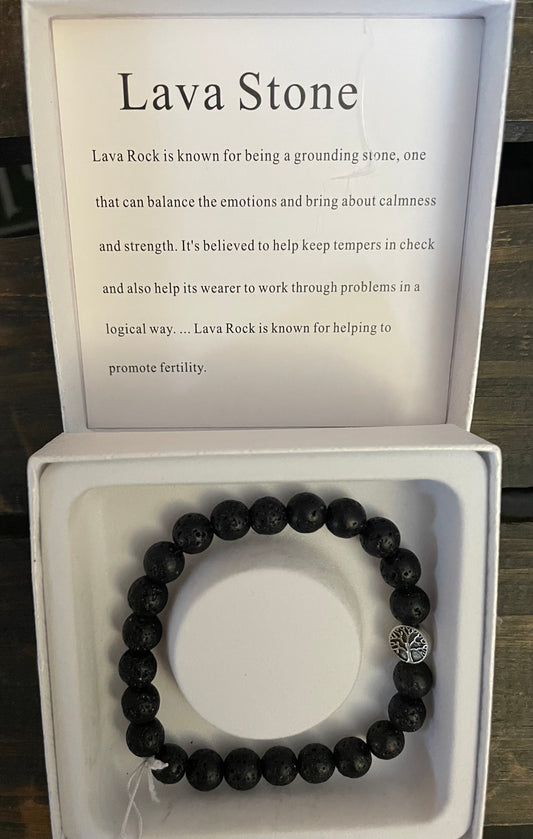 Lava Stone Braclet