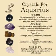 Crystals for Aquarius