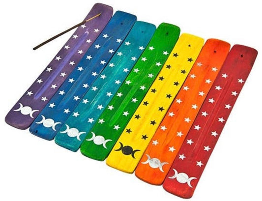 Incense burner Chakra Triple Moon